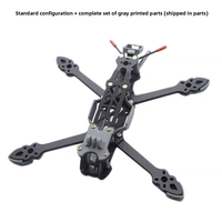 H-skrc Mark4 Kit Telaio Drone da Corsa FPV RC da 5 Pollici con Passo 6.7 (295mm) - Ricambi Quadricottero FPV