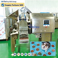 Nouvelle machine de découpe automatique de viande congelée en cubes en acier inoxydable pour aliments pour animaux de compagnie, trancheuse haute précision personnalisable