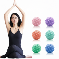 Ballon de yoga en gel de silice, diamètre 49 mm, pour relaxation musculaire et exercices de Pilates