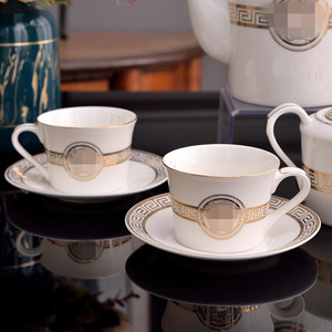 ชุดถ้วยน้ำชายามบ่ายเซรามิกแบบยุโรปที่ใช้ในครัวเรือน - Product Image 4