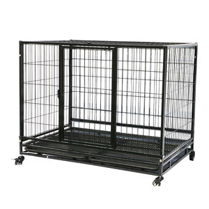 Offre Spéciale grande <span class=keywords><strong>cage</strong></span> pour animaux de compagnie chien maison caisse usine en gros fil de fer chenils en acier massif pliable et pas cher - Product Image 3
