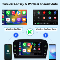LELV Linux FMercedes Benz Sl R230 Sl350 Sl500 Sl55 Sl600 2001 Lecteur multimédia automobile Android avec GPS DSP Carplay Audio Bluetooth