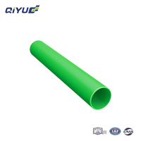 Conduit flexible semi-rigide en PE rond de 75 mm pour système de ventilation HVAC, conduit d'air frais, tuyau d'air rond flexible en PE