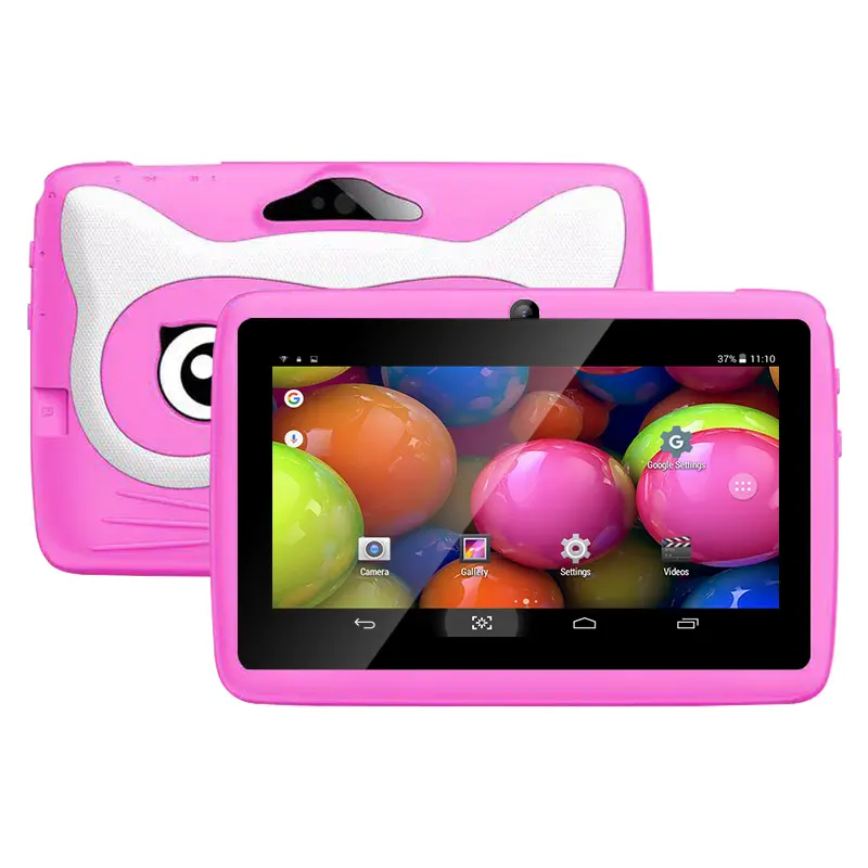 Boxchip-Tableta de aprendizaje E822 para niños, Tablet PC educativa de 7 pulgadas con pantalla táctil inteligente inclinada, barata para niños y Android