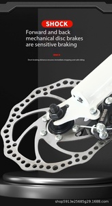 Bicicletta da Montagna <span class=keywords><strong>per</strong></span> Bambini Robusta e Confortevole, Multivelocità, Forcella Anteriore, Unisex, <span class=keywords><strong>Bici</strong></span> a Due Ruote <span class=keywords><strong>per</strong></span> Ragazzi e Ragazze, <span class=keywords><strong>per</strong></span> Attività all'Aperto e Fuoristrada - Product Image 5