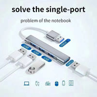 5Gbps OTG USB 3.0 Type C Usb Dock Hub 4 ports 3.0 Hubs Adaptateur USB pour Macbook Pro Air Mi Station d'accueil multifonction pour ordinateur portable