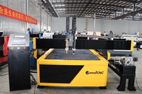 Machine de découpe plasma CNC à table métallique CA-1325 à prix avantageux, découpeuse de tôle à flamme