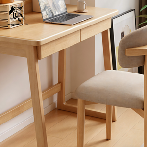 Venta directa de fábrica, precio más bajo, personalizable, gran stock, dropshipping, nuevo diseño, escritorio de estudio, muebles para sala de estudio, mesa de estudio de madera - Product Image 2