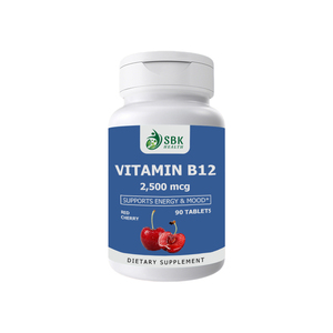 Comprimés de Vitamine B12 les plus vendus : favorisent des niveaux d'énergie sains, contribuent à maintenir la paix d'esprit, stimulent la vitalité et favorisent la santé cérébrale - Product Image 1