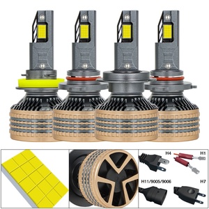 High Power 400w New Y4D 4 Copper Tube High Low Beam H4 <b>Led</b> Headlight H7 H11 9005 Car Headlight Bulb <b>Led</b> Car Light 9006 Canbus - Product Image 3