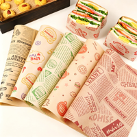 Papier sulfurisé jetable enduit de cire SP2848 pour l'emballage de hamburgers et de frites - Vente en gros