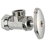 วาล์วควบคุมน้ำแบบใหม่ สำหรับเชื่อมต่อก๊อกน้ำ/เครื่องมือปิด-เปิด  มีหลายสี โครเมียม/ดำ/เทาเข้ม - Product Image 4