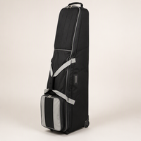 Sac de voyage de golf portable en nylon avec roulettes