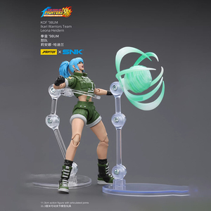 Figura de Acción Coleccionable JOYTOY KOF98UMIkari Warriors Team Leona Heidern JT01703 Escala 1/18, Modelo Articulado - Product Image 4