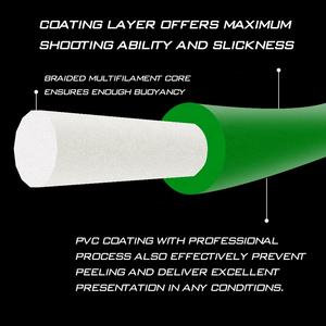 Revêtement en PVC et ligne de pêche à la mouche tressée à noyau multifilament avec boucles soudées carpe basse <span class=keywords><strong>truite</strong></span> - Product Image 3