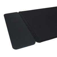 Lylong alas Mouse ukuran besar nirkabel, alas pengisi daya nirkabel dapat dilepas untuk ponsel Android dan Apple dengan logo 15W