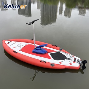 Tabla de Surf Inflable Ancha de PVC con Sistema para Pesca y Kayak - Product Image 5