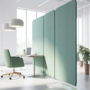 Solutions de cloisons de bureau intelligentes, Écrans de projection acoustiques tissés, Murs de cabine modulaires, Séparateurs de bureau portables, Panneaux d'occasion à prix abordable - Product Image 2