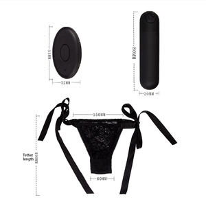 Mini Vibrador Inalámbrico con Control Remoto, Bragas de Encaje Sexys, 10 Velocidades, Resistente al Agua, Recargable por USB, para Masturbación - Product Image 3