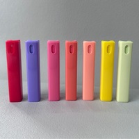 Personnalisé 3ml 5ml carré Voyage 10ml Portable Étanche Carré Pompe De Pulvérisation Bouteille Bouche Fraîche Brume Atomiseur Conteneur De Distribution