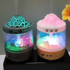 Humidificador de Aire con Luces de Colores, Efecto Volcán de Lava, Difusor de Aceites Esenciales para Aromaterapia, Control Remoto, Anillo de Humo con Efecto Medusa y Llama - Product Image 6