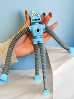 Mainan Teleskopik Robotik Desain Baru Mainan Plastik Unik dan Lucu untuk Dekompresi Tubular Cocok untuk Pria dan Wanita