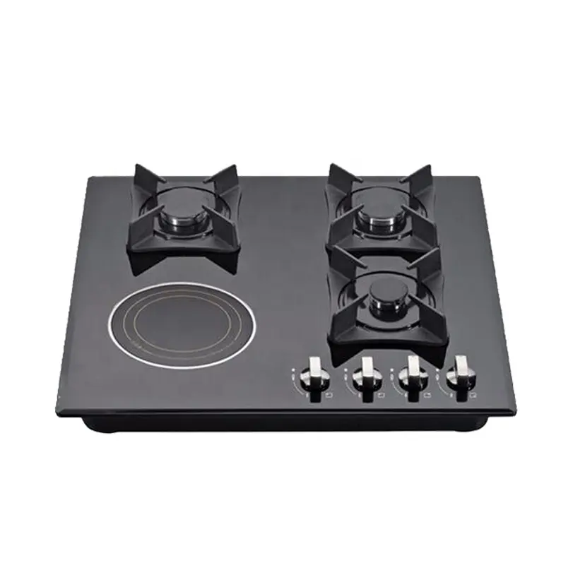 Wholesale Electric Infrared Glass 4 Burners Home Appliances Ceramic Cooker Induction And Gas Hob