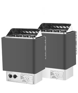 Chauffe-sauna électrique carré en acier inoxydable SCA80NS <span class=keywords><strong>Harvia</strong></span> 8 kW, pour sauna sec intérieur personnalisé de 3 à 9 kW, idéal pour capsules spa - Product Image 1