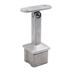 Thép không gỉ 304 316 tròn ống vuông hỗ trợ lan can yên cầu thang Treo Tường Khung Kính - Product Image 5