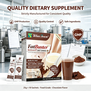 Wins Town FatBuster Chocolate, Batido Dietético en Polvo, Reemplazo de Comida, Quema Grasa Rápida, Control del Apetito, 25g, 10 Sobres - Product Image 5