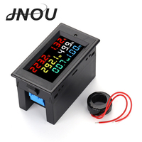 Medidor de Energía Digital LCD a Color 6 en 1 para Facturación Precisa de Inquilinos, 50/60Hz 220V, CT 15mm, Factor de Potencia, kWh, Voltímetro
