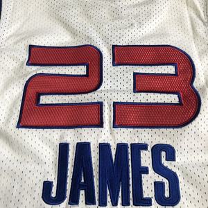 卸売2006シーズン23ジェームズバスケットボールジャージー通気性メッシュクイックドライスポーツジャージープリントテクニクスドロップシップジャージ - Product Image 3