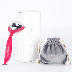 Bola de masaje con rodillo-Masajeador de rodillo de hielo muscular de acero inoxidable de mano de compresión fría y caliente - Product Image 5