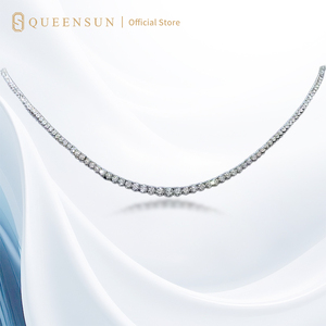 <span class=keywords><strong>Collier</strong></span> ras-de-cou tennis <span class=keywords><strong>en</strong></span> <span class=keywords><strong>or</strong></span> 14 carats avec diamants de laboratoire - Chaîne tennis 3 mm avec maillons complets, bijoux <span class=keywords><strong>pour</strong></span> <span class=keywords><strong>femme</strong></span>, cadeau - Product Image 1