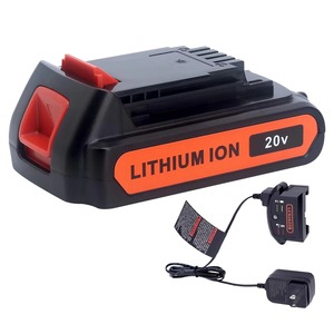 <span class=keywords><strong>Batteria</strong></span> Fo Baxter 18V/20V a Stato Solido LiNiMnCoO2 per Utensili Elettrici, Compatibile con Trapano Elettrico <span class=keywords><strong>Black</strong></span> <span class=keywords><strong>Decker</strong></span> LB20 - Product Image 1