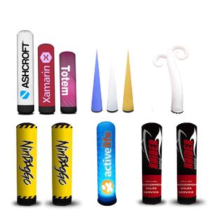Kolom Tiup Tertutup Udara Berwarna-warni untuk Promosi Iklan Luar Ruangan, Pameran Dagang, Acara, dengan Lampu LED - Product Image 5