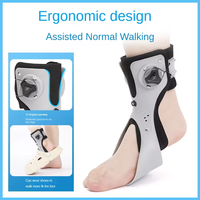 Attelle de cheville réglable en nylon et néoprène pour la protection contre le valgus et le varus, corrige l'alignement des articulations, usage professionnel