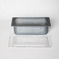 Bac à gelato de qualité alimentaire 5 litres résistant au froid -25°C ℃   Conteneur à crème glacée réutilisable en PP - Échantillon gratuit