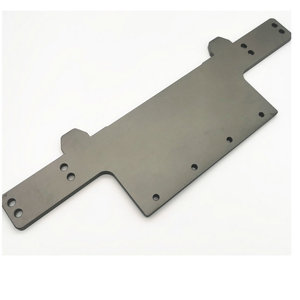 Pieza de unión de aluminio personalizada para brazo robótico articulado, mecanizada con precisión y con componente de rodamiento. - Product Image 3