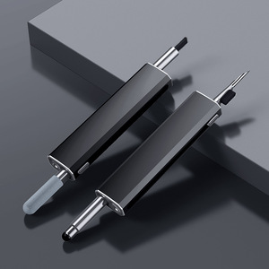 Kit de nettoyage pour Airpods Pro 3 2 1 écouteurs nettoyage du clavier <span class=keywords><strong>nettoyeur</strong></span> de casque pour <span class=keywords><strong>Iphone</strong></span> 13 Pro étui avec stylo tactile capacitif - Product Image 3