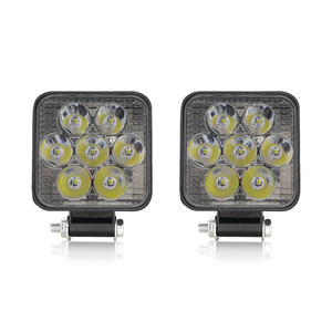 ไฟสปอร์ตไลท์ LED ขนาด 2.5 นิ้ว ยี่ห้อ Qideguan 7 SMD สำหรับมอเตอร์ไซค์ ไฟเสริม 12V รูปทรงสี่เหลี่ยมจัตุรัสขนาดเล็ก - Product Image 4