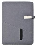Hochwertiges 8000mAh Power Bank Tagebuch Planer Notizbuch Wireless Charging Notebook Mit Power bank und USB