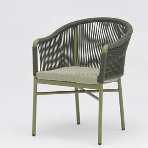 Silla de Comedor Apilable con Marco de Aluminio Premium - Color - Opcional, Silla para Eventos de Jardín al Aire Libre para Patio y Cafetería - Product Image 4