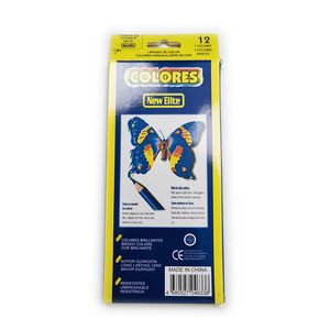 Ensemble de crayons de couleur 12 couleurs, crayons à dessin en bois non toxiques pour enfants, étudiants, art, croquis, coloriage, vente en gros - Product Image 6