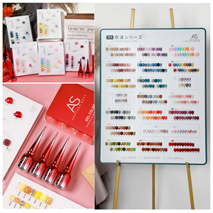 As Macaron Kit de manicura de esmalte de uñas de Gel UV <span class=keywords><strong>semipermanente</strong></span> de 15ml con caja Set Soak off Gel Barniz para Nail Art - Product Image 4