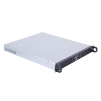 Boîtier PC industriel personnalisé, châssis de serveur 1U monté en rack. Unité complète SGCC. Longueur du corps 480 mm. Boîtier métallique.