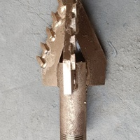 Petite perceuse à main avec foret en carbure à trois ailes, alliage résistant à l'usure pour machines-outils