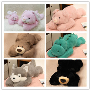 Tùy Chỉnh Lợn Con Lười Gấu Búp Bê Sang Trọng Thú Nhồi Bông Nằm Động Vật Đồ Chơi Phim Hoạt Hình Lười Biếng Động Vật Nhồi Bông - Product Image 2