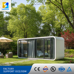 Casa Contenedor Prefabricada de Acero con Forma de Manzana, con Dormitorio y Sala de Estar, para Campamentos Turísticos y Resorts Ecológicos - Product Image 5