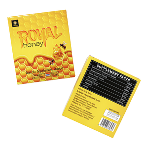 Miel energética masculina personalizada de la marca, bebida funcional natural de maca, Royal Honey, mejora la vitalidad masculina, paquetes de miel. - Product Image 3